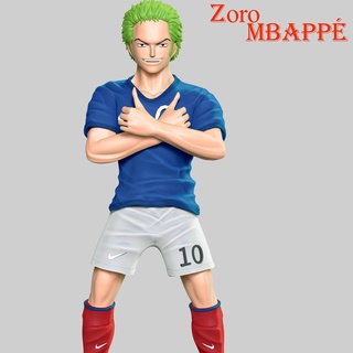 zoro cosplay mbappe art roronoa Kylian Football football anime manga 3dprint 3dprinting figure bande dessinée 3d print model - Mito3D