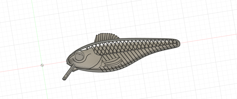 parça pislik Balık tutma cezbetmek yem yalpalama turna balığı 3d print model - Mito3D