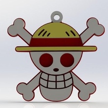 one piece key chan game anime 3d print model - Mito3D