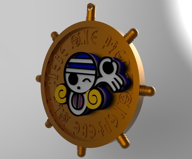 one piece nami keychain luffy pirates 3d print model - Mito3D