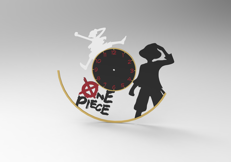 one piece watch - luffy 3d print model - Mito3D