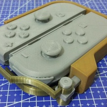 d'une part adaptateur nintendo switchs joie-cons gadget 3d print model - Mito3D