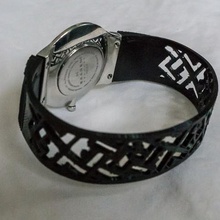um pedaço de elástico faixa relógio a moda os acessórios ninjaflex pulseira 3d print model - Mito3D