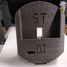 oneplus 5t spigen armadura resistente dock gadget android escritorio k05cs22712 op5t soporte de teléfono la estación torvast cargador usb 3d print model - Mito3D