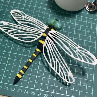 oni yanma libélula mosquito animales criaturas Arte 3d print model - Mito3D