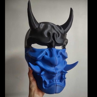 oni mask onimask disguise costume ornament art 3d print model - Mito3D