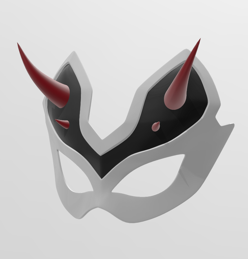 oni mask mask mask japanese demon oni cosplay japanese  3D print model - Mito3D