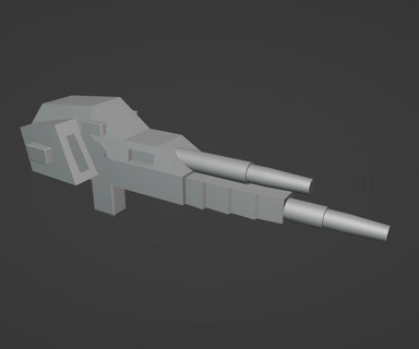 assaut dessin animé pistolet transformateurs trousse combineur bruticus 3d print model - Mito3D