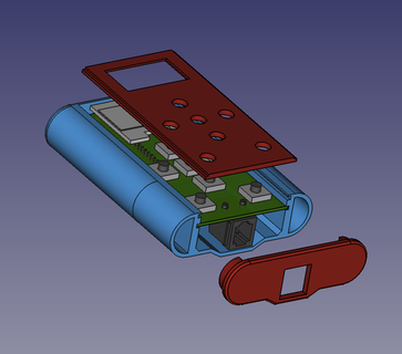 onstep hand controller enclosure telescope accessory electronics 3d print model - Mito3D