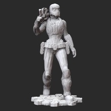 onyx garde femelle engrenages guerre 3d modèle stl fichier impression Jeu criquet dent figure figurine miniature statue personnage 3d print model - Mito3D