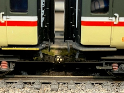 oo ho magnetic couplings nem socket model railway railroad magnet train coupling coach wagon 3d 4mm 3d print model - Mito3D