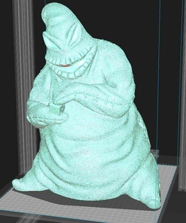 oogie boogie ooh incubo Natale mostro 3d print model - Mito3D