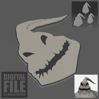 oogie boogie - nightmare christmas - keychains magnet oogie boogie boogeyman antagonist nightmare christmas nightmare christmas halloween tim burton animation stl 3d printing collection keychain magnet  3d print model - Mito3D