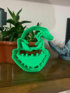 oogie boogie cookie cutter cocina 3d print model - Mito3D