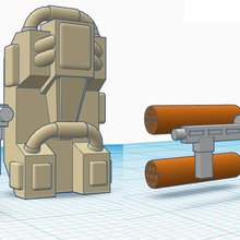 oop griffin değiştirme parçalar 3d print model - Mito3D