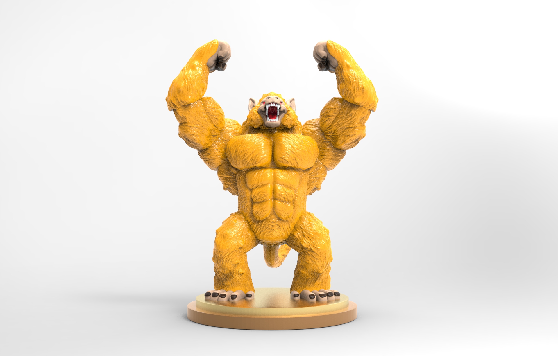 oozaru Drago palla gt collezione Goku 3D print model - Mito3D