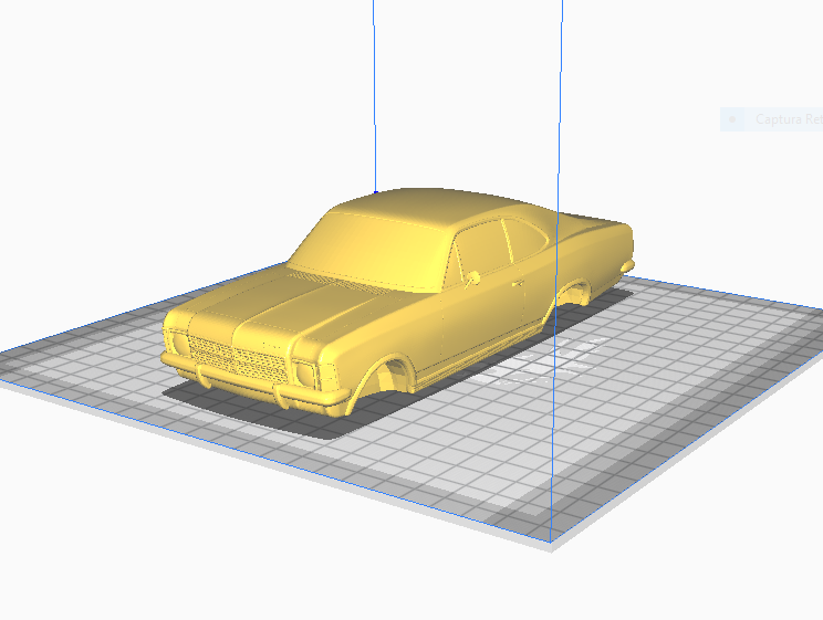 opala 1978 carro carros Chevrolet velho 3D print model - Mito3D