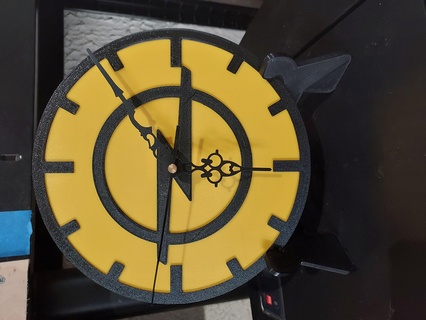 Opel l'horloge 3d print model - Mito3D