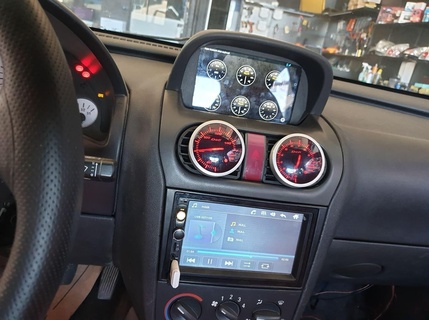 opel Corsa combo 60mm provençal gaugepod ar turbo respirar ingestão calibre vagem 3d print model - Mito3D