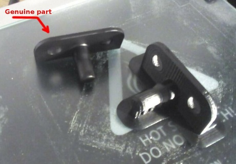 opel corsa shelf pivot replacement parts spare part repair diy 3d print model - Mito3D