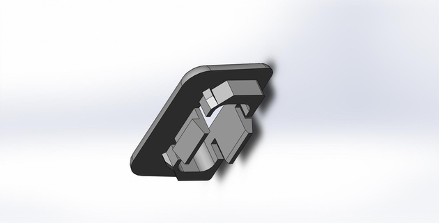 opel frontera interno serratura copertina guaina 3d print model - Mito3D