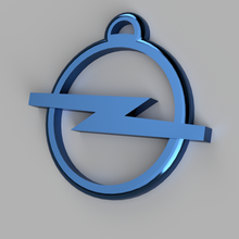 opel logo keychain 3d print model - Mito3D
