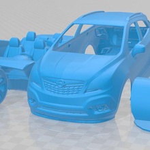 opel mokka 2013 printable car game slot scalextric tamiya rc miniz hobby micro 3d print model - Mito3D