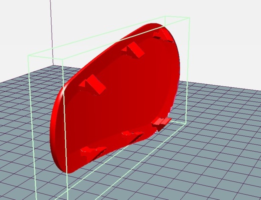 opel corredor carros cobrir bainha prato jogos 3d print model - Mito3D