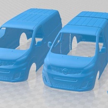 opel vivaro 2020 imprimible camioneta 3d print model - Mito3D