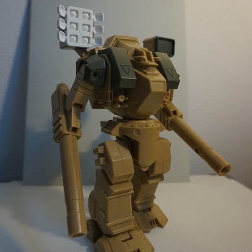 açık 6 füze-bay 7 robotech excaliber mk vı destroid çeşitli battletech warhammer exo-takım kibrit kutusu 3D print model - Mito3D
