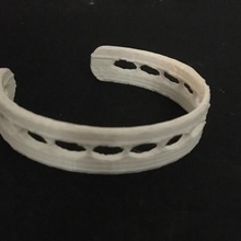open bracelet fashion 3d print model - Mito3D