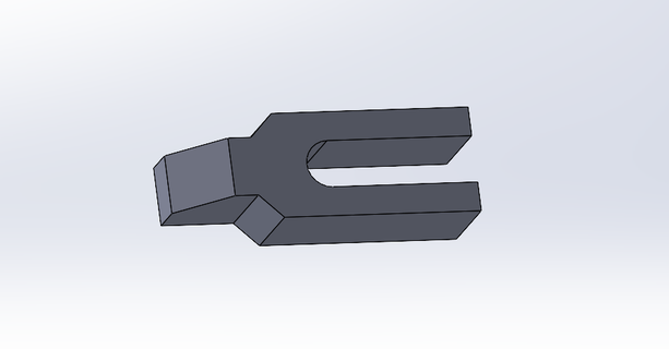 open clamp 3d print model - Mito3D