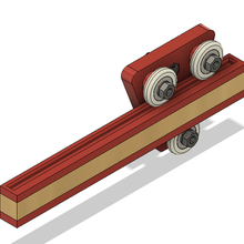 apri il cassetto - visite ferroviario diapositiva sistema di trasporto vari i cassetti fodera la ferrovia fai da te 3d print model - Mito3D