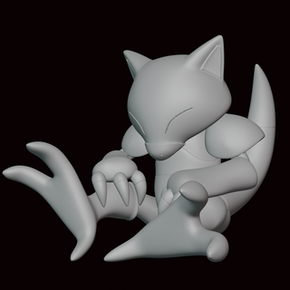 open pokemon figure statue videogame videogames miniature sculpture fanart figurine kanto go 3d print model - Mito3D
