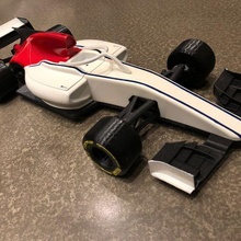 open rc f1 fia formula 2 mod bell hp7 helmet game frontwing wing openrc openrcproject pirelli sharkfin shark fin vehicles 3d print model - Mito3D