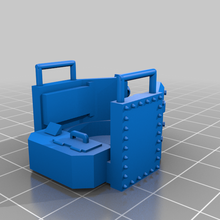 open turret guard transport 28mm astra militarum imperial tank toy_game_accessories 3d print model - Mito3D
