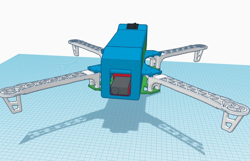 drone abierto proyecto v23 vehiculos remoto controlar 3d print model - Mito3D