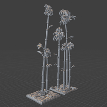 openfoliage bamboo path set openforge terrain forest plants 3d print model - Mito3D