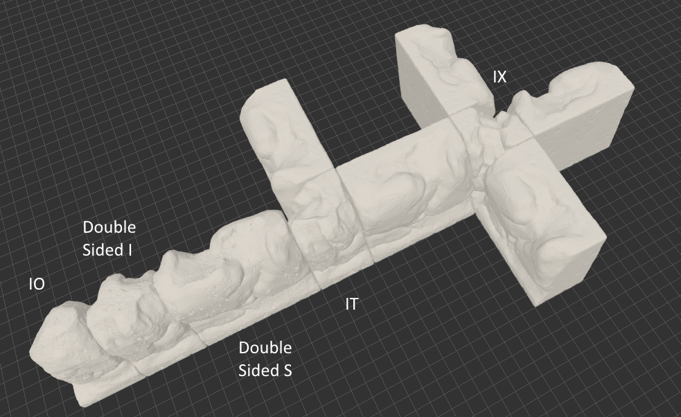 openforge 20 double sided calcare grotta pezzi caverna openforge2 openlock giocattolo gioco Accessori 3D print model - Mito3D