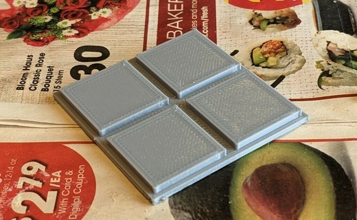 openforge blank tiles dnd miniatures openforge2 pathfinder rpg terrain toy game 3d print model - Mito3D