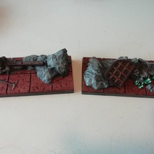 openforge cut stone debris game derbris dnd holder rubble terrain tile tiles toy 3d print model - Mito3D
