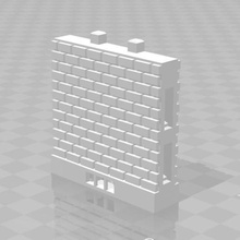 openlock kompatibel Mauer Architektur Gebäude-Strukturen wargaming Landschaft wargames 3d print model - Mito3D