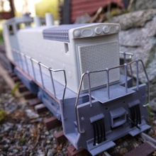 openrailway emd sw1500 132 Lokomotive Spiel 3d print model - Mito3D