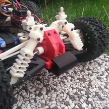 openrc 110 carro choques jogo 3d print model - Mito3D