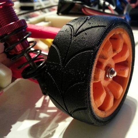 openrc 110 expérimentale de la roue dualstrusion jeu 3D print model - Mito3D