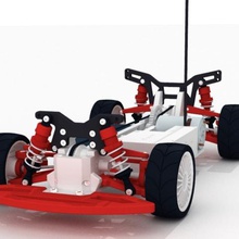 openrc 110 4wd turnê conceito de carro rc jogo 3d print model - Mito3D