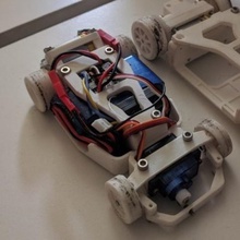 openz v4a chasis 128 rc juego de juguete scalemodel el control la radio coche vehículo 3d print model - Mito3D