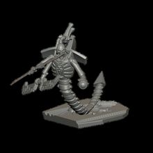 ofidiyen Necron yok edici oyun 40k Warhammer bıçak ağzı ophydian 3d print model - Mito3D