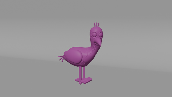 pastel pájaro gartenofbanban terror juegos horror 3d print model - Mito3D