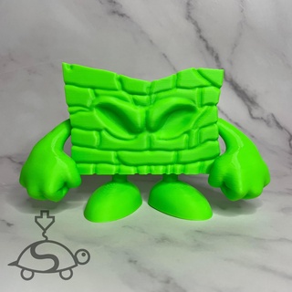 Optik Wallace grüne Wand Maskottchen Gaming Anruf Pflicht Kriegsgebiet 3d print model - Mito3D